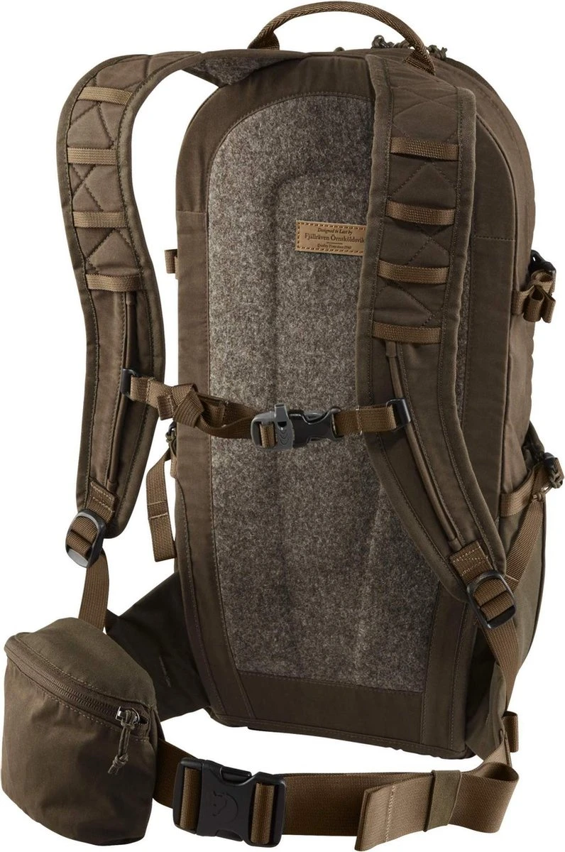 Fjallraven Fjällräven Lappland Hike 15 Liter - Dark Olive 4 Fjallraven Fjällräven Lappland Hike 15 Liter - Dark Olive - Afbeelding 2