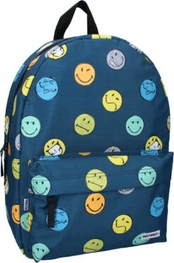 SmileyWorld Take The Time To Smile Rugzak - Blauw 9 SmileyWorld Take The Time To Smile Rugzak - Blauw -Tas Kortingswinkel 796x1200 21