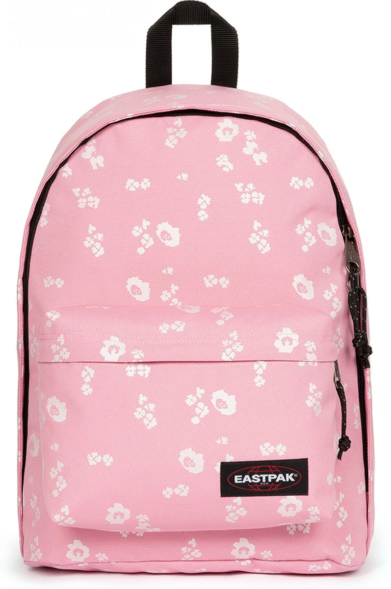Eastpak Out Of Office Rugzak Flower Shine Pink 3 Eastpak Out Of Office Rugzak Flower Shine Pink