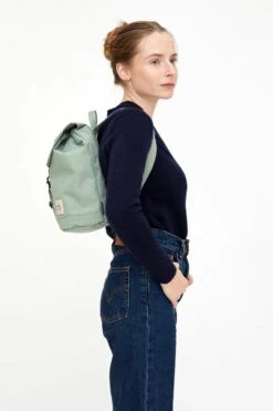 Lefrik Scout Mini Rugzak - Eco Friendly - Recycled Materiaal - New Sage -Tas Kortingswinkel 798x1200 13