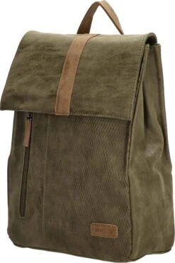 Beagles Brunete Rugzak - Olijfgroen -Tas Kortingswinkel 798x1200 15