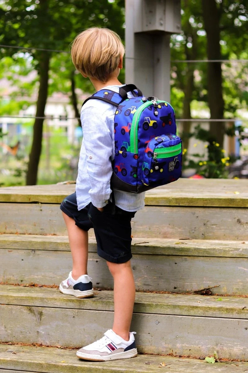 Pick & Pack Tractor - Rugzak - Blauw - Maat S 5 Pick & Pack Tractor - Rugzak - Blauw - Maat S - Afbeelding 3