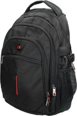 Enrico Benetti Cornell 47081 Laptoprugzak 15,6 Inch Laptopvak - Zwart -Tas Kortingswinkel 800x1200 45