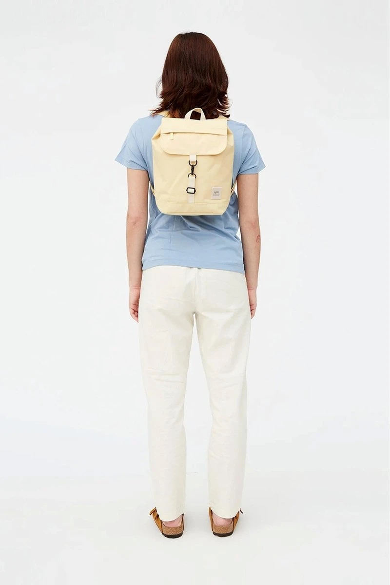 Lefrik Scout Mini Rugzak - Eco Friendly - Recycled Materiaal - Ecru 8 Lefrik Scout Mini Rugzak - Eco Friendly - Recycled Materiaal - Ecru - Afbeelding 6