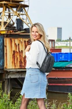 Enrico Benetti Toulouse Rugzak - 66169 - Zwart -Tas Kortingswinkel 800x1200 65