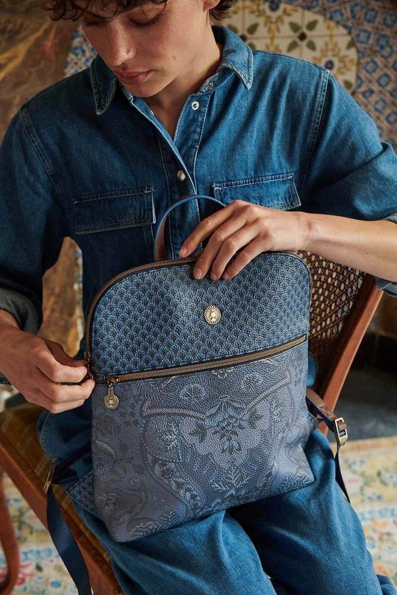 Pip Studio Kyoto Festival - Rugzak Met Bloemenprint 7 Pip Studio Kyoto Festival - Rugzak Met Bloemenprint - Afbeelding 5