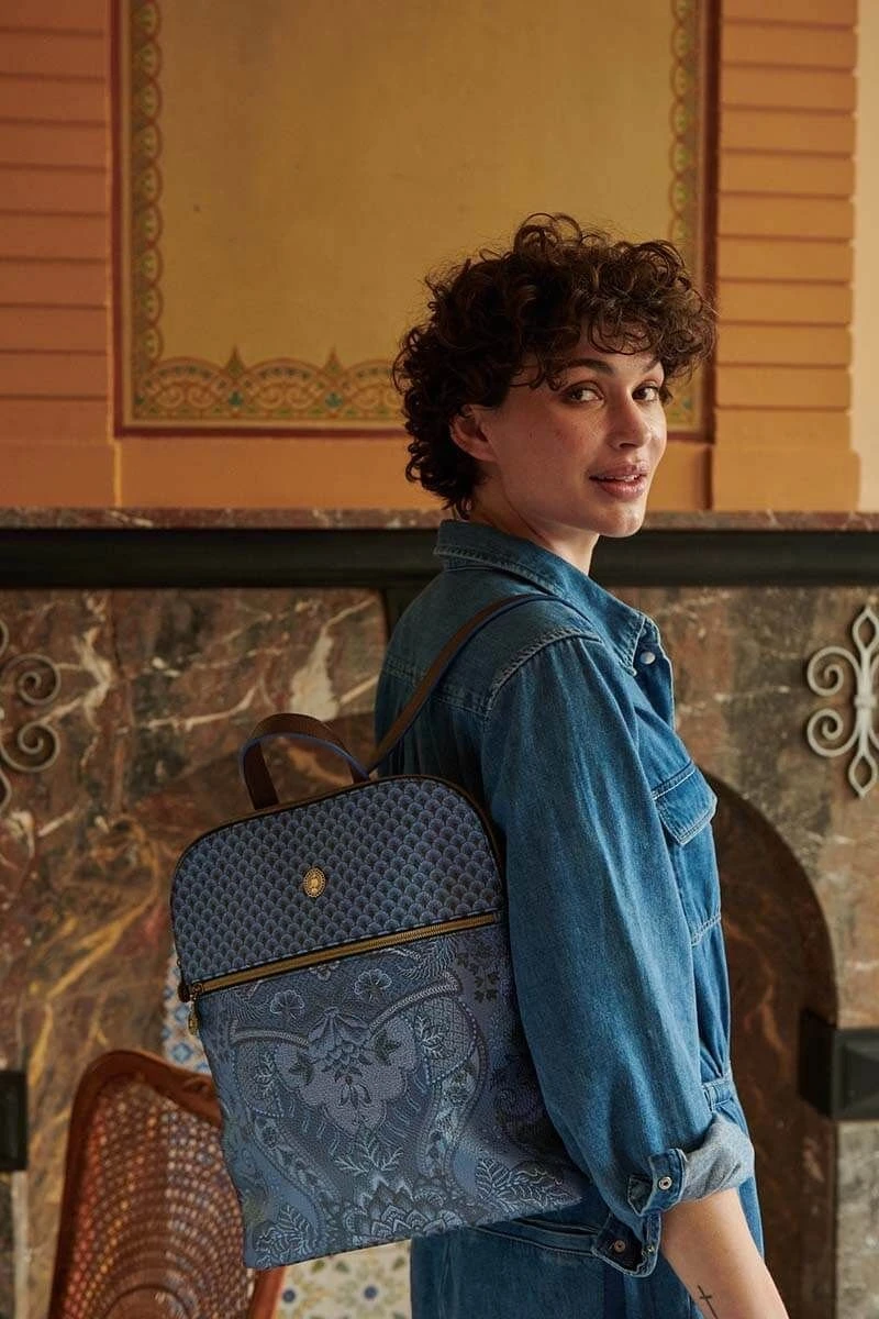 Pip Studio Kyoto Festival - Rugzak Met Bloemenprint 10 Pip Studio Kyoto Festival - Rugzak Met Bloemenprint - Afbeelding 8