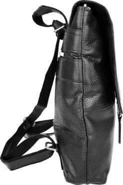 Fana Bags Leren Rugtas Zwart - Dames Rugzak Leer - Leren Rugtas & Schoudertas - Rugtas Leer Dames - Stadsrugzak -Tas Kortingswinkel 800x1200 86