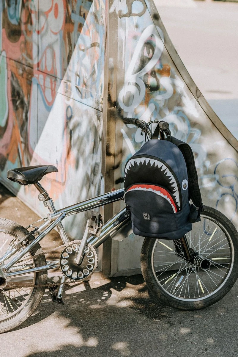 Pick & Pack Haaienvorm - Rugzak - Donkerblauw - Maat M 17 Pick & Pack Haaienvorm - Rugzak - Donkerblauw - Maat M - Afbeelding 15