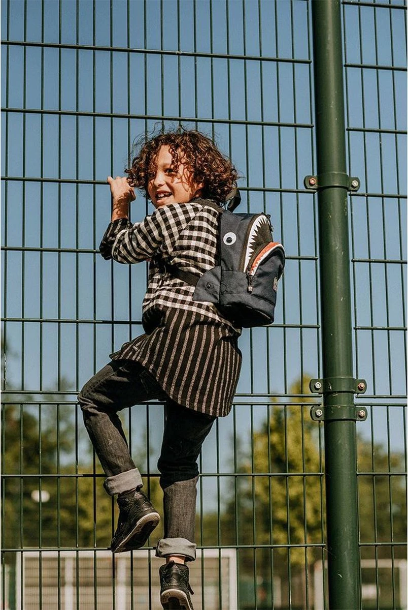 Pick & Pack Shark Rugzak S - Navy 9 Pick & Pack Shark Rugzak S - Navy - Afbeelding 7