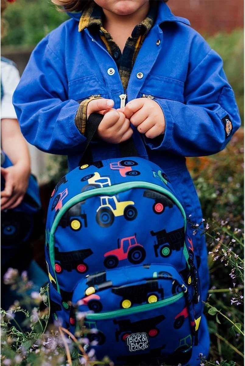 Pick & Pack Tractor - Rugzak - Blauw - Maat S 6 Pick & Pack Tractor - Rugzak - Blauw - Maat S - Afbeelding 4