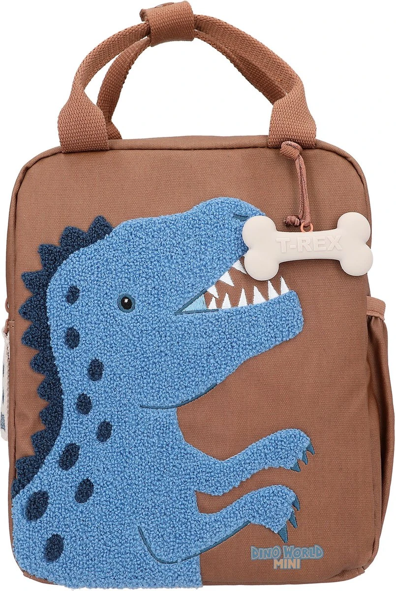 Depesche Dino World Kleine Rugzak Bruin DINO MINI 4 Depesche Dino World Kleine Rugzak Bruin DINO MINI - Afbeelding 2