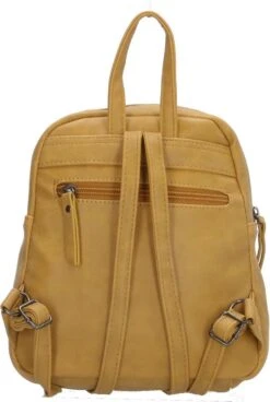 Enrico Benetti Zoë Dames Rugzak Klein - Kunstleer - Oker Geel 10 Enrico Benetti Zoë Dames Rugzak Klein - Kunstleer - Oker Geel -Tas Kortingswinkel 805x1200 9