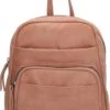 Enrico Benetti Zoë Dames Rugzak Klein - Kunstleer - Misty Rose -Tas Kortingswinkel 806x1200 8