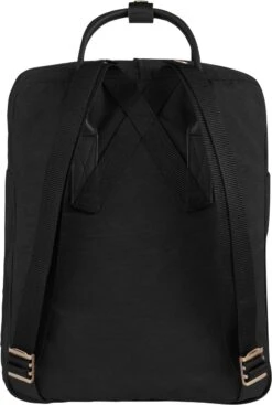 Fjallraven Fjällräven Kånken No. 2 Black Unisex Rugzak - Black -Tas Kortingswinkel 807x1200 7