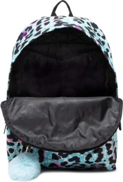HYPE UNISEX BLUE ICE LEOPARD CREST BACKPACK -Tas Kortingswinkel 810x1200 14