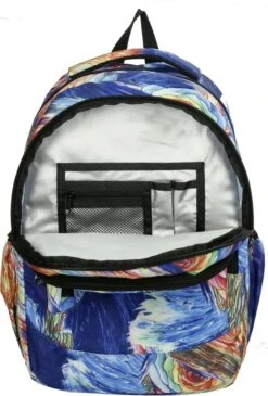 Enrico Benetti Capetown Laptoprugzak 46170 - 15" Laptopvak - 30 Liter - Multi Paint Print -Tas Kortingswinkel 812x1200 4