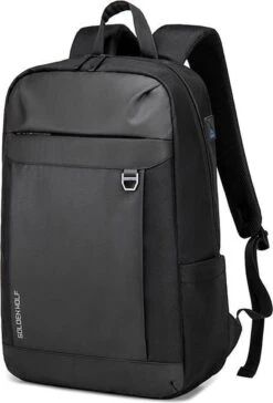 Golden Wolf Rugtas - Rugzak - Laptoptas - Motortas - Zwart