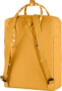 Fjallraven Fjällräven Kånken Unisex Rugzak - Ochre-Confetti Pattern -Tas Kortingswinkel 814x1200 8