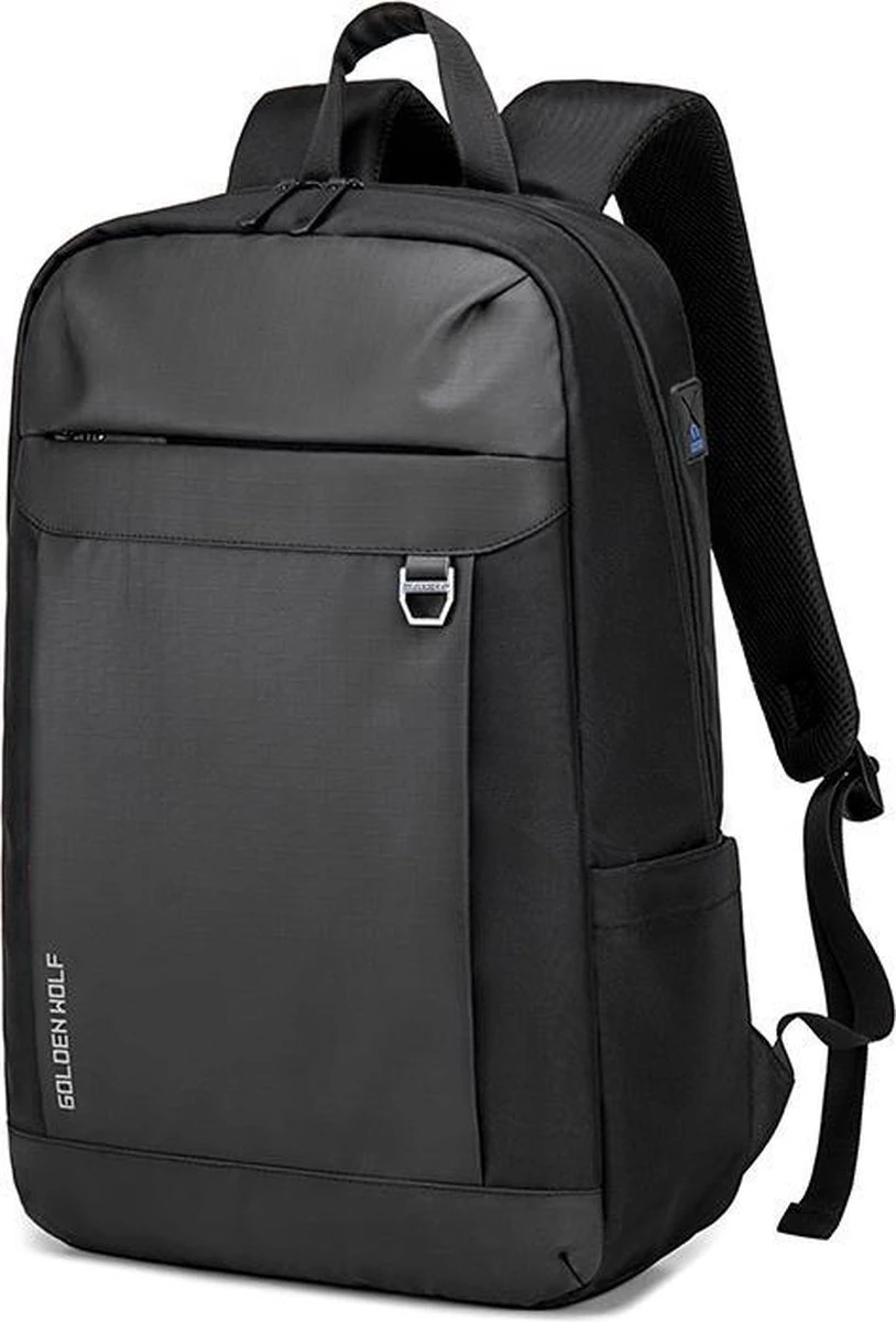 Golden Wolf Rugtas - Rugzak - Laptoptas - Motortas - Zwart 3 Golden Wolf Rugtas - Rugzak - Laptoptas - Motortas - Zwart