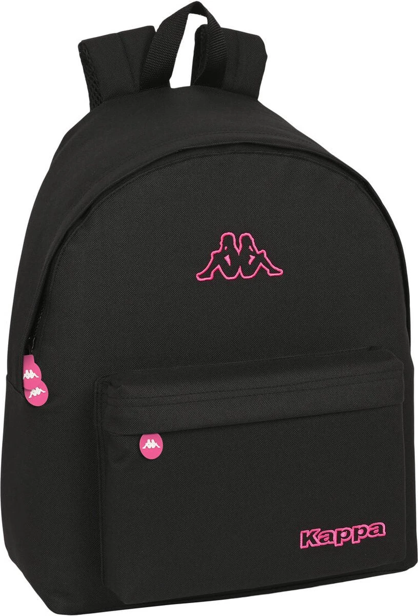 Schoolrugzak Kappa Black And Pink Zwart (33 X 42 X 15 Cm) 3 Schoolrugzak Kappa Black And Pink Zwart (33 X 42 X 15 Cm)