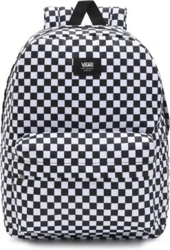 Vans MN Old Skool Check B Rugzak - Black/White -Tas Kortingswinkel 818x1200 11
