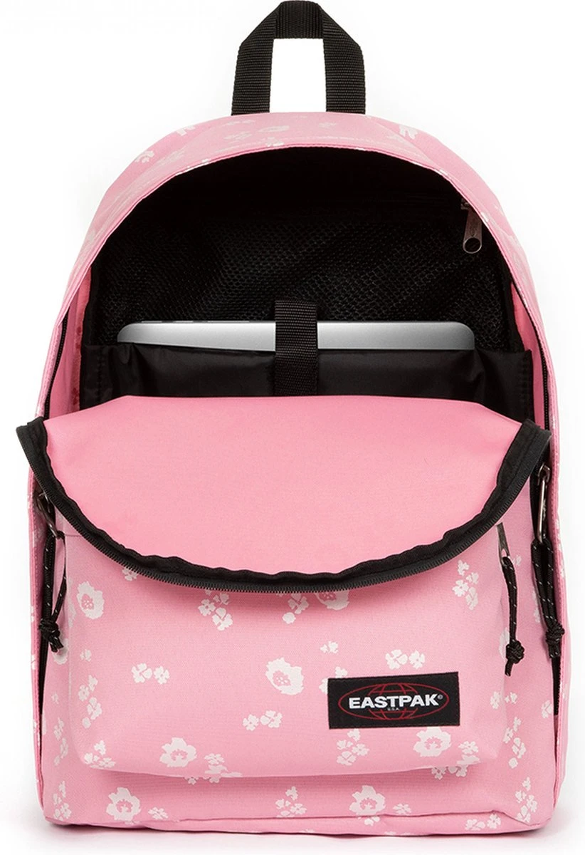Eastpak Out Of Office Rugzak Flower Shine Pink 5 Eastpak Out Of Office Rugzak Flower Shine Pink - Afbeelding 3