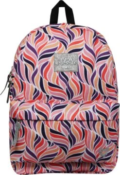 Miss Lemonade Pink Leaves Rugzak Rugtas School Tas A4 8+ Jaar