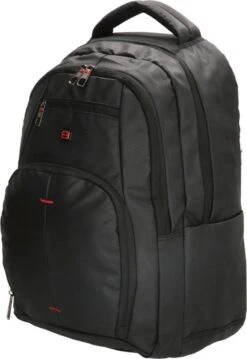 Enrico Benetti Northern 47219 Sportieve Laptoprugzak 17" - Zwart -Tas Kortingswinkel 826x1200 3