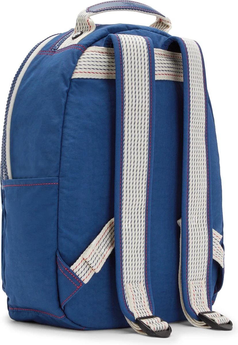 Kipling SEOUL S Rugzak 14L - Admiral Blue Block 5 Kipling SEOUL S Rugzak 14L - Admiral Blue Block - Afbeelding 3