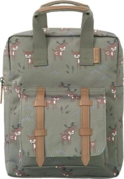 Fresk Kinderrugzak / Rugtas / Schooltas - Fresk - 6 Liter - Vegan - Groen -Tas Kortingswinkel 830x1200 17