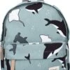 Kidzroom Full Of Wonders Rugzak - 2 T/m 6 Jaar - Groen - Zeedieren -Tas Kortingswinkel 831x1200 11