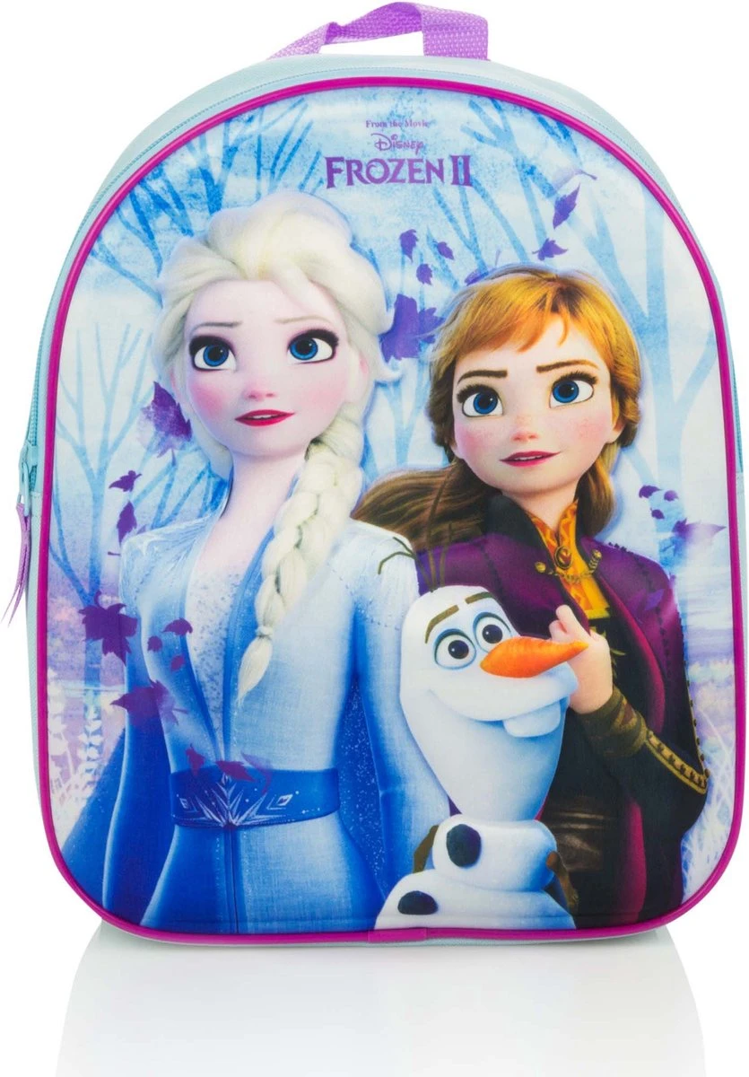 Disney Frozen Disney Rugzak Frozen Ii Forest Spirit 25 X 31 Cm Polyester Blauw 4 Disney Frozen Disney Rugzak Frozen Ii Forest Spirit 25 X 31 Cm Polyester Blauw - Afbeelding 2