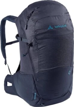VAUDE Women's Tacora 22 Rugzak - Eclipse - 0,966 Kg - 22 L - Speciaal Voor Dames / Kleinere Personen Gevormde Heupriemen En Schouderriemen - ErgoShape-Women Schouderbanden Voor Optimale Bewegingsvrijheid