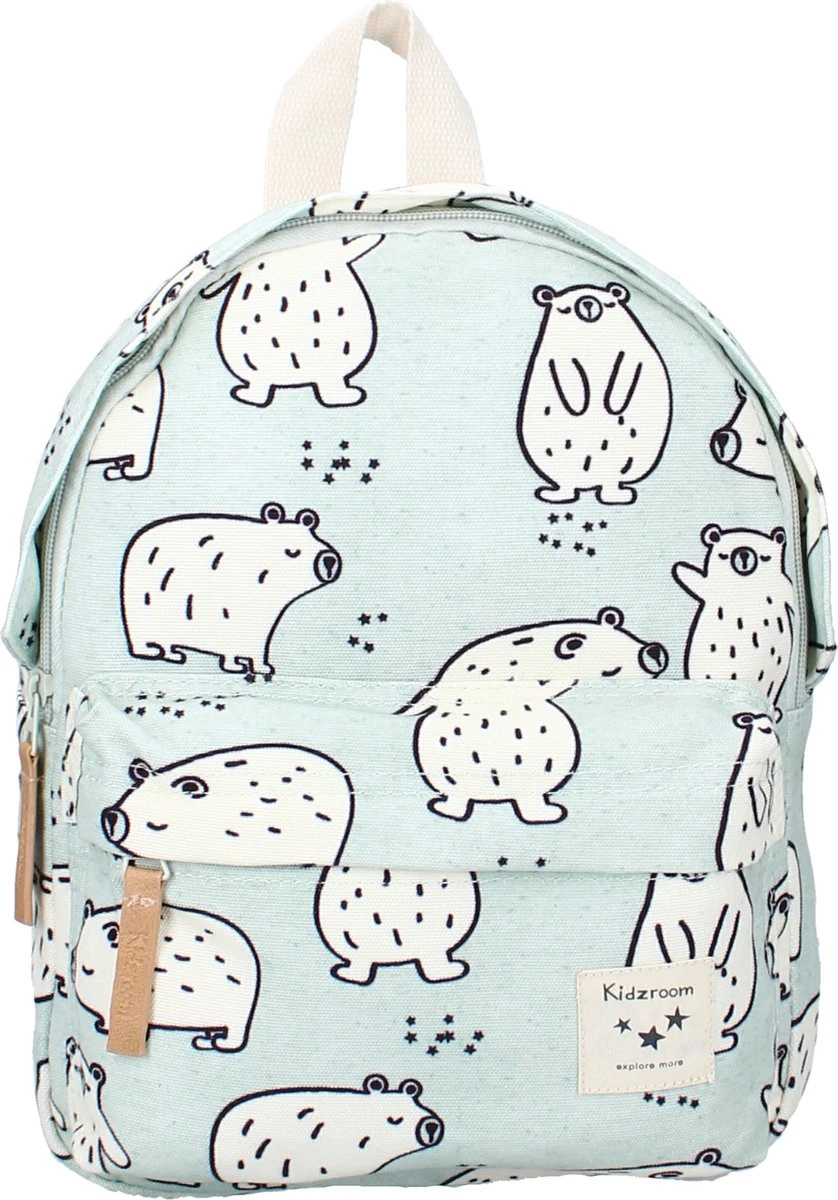 Kidzroom Simple Things Rugzak Meisje - Rugtas Kind - 2 T/m 6 Jaar - Mint - Blauw 3 Kidzroom Simple Things Rugzak Meisje - Rugtas Kind - 2 T/m 6 Jaar - Mint - Blauw