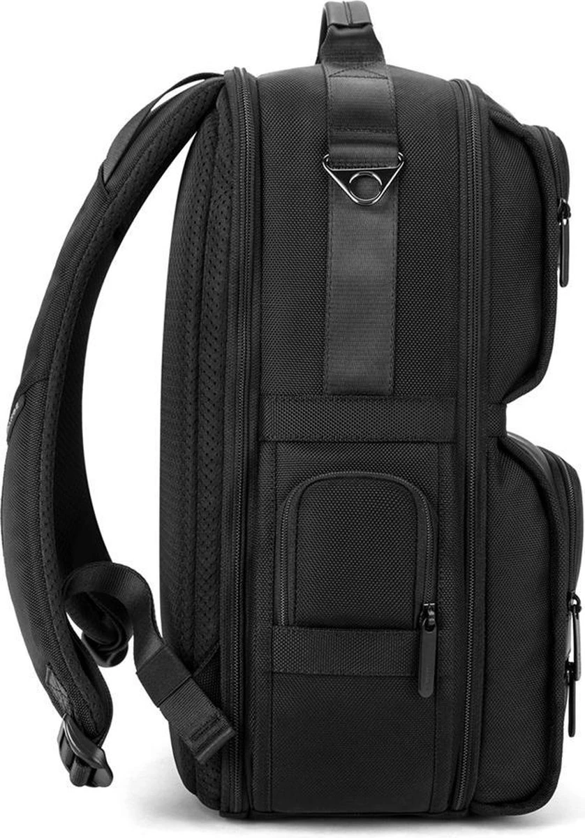 Bange Rugtas - 15,6 Inch - Laptop Rugzak - Waterafstotend - Zwart - Incl. Smart Thermosfles 14 Bange Rugtas - 15,6 Inch - Laptop Rugzak - Waterafstotend - Zwart - Incl. Smart Thermosfles - Afbeelding 12