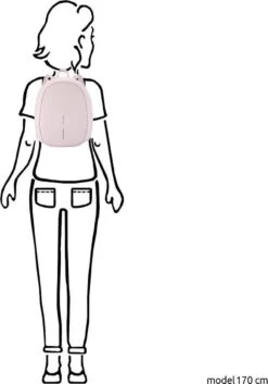 XD Design Elle Fashion Dames Anti-Diefstal Rugzak 6.5 Liter - Roze -Tas Kortingswinkel 839x1200 15