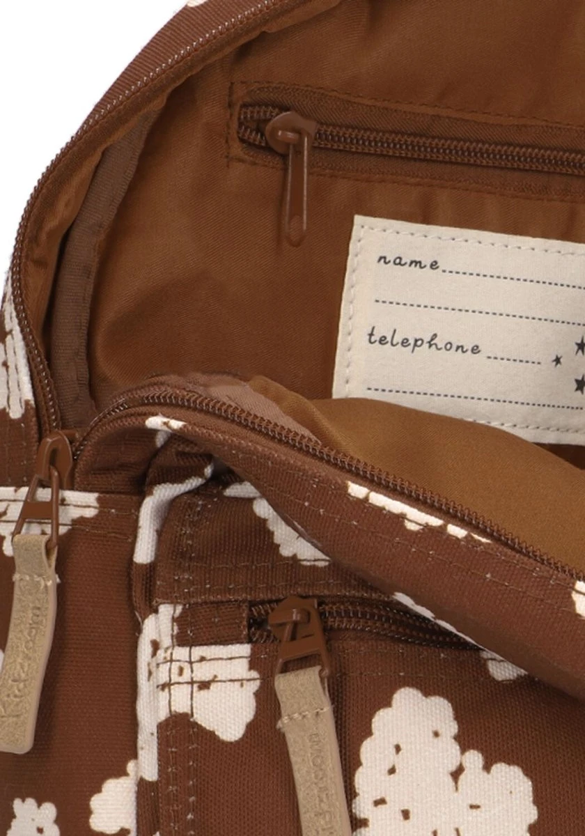 Kidzroom Adore More - Rugzak - 2 T/m 6 Jaar - Bruin - Hartjes 7 Kidzroom Adore More - Rugzak - 2 T/m 6 Jaar - Bruin - Hartjes - Afbeelding 5