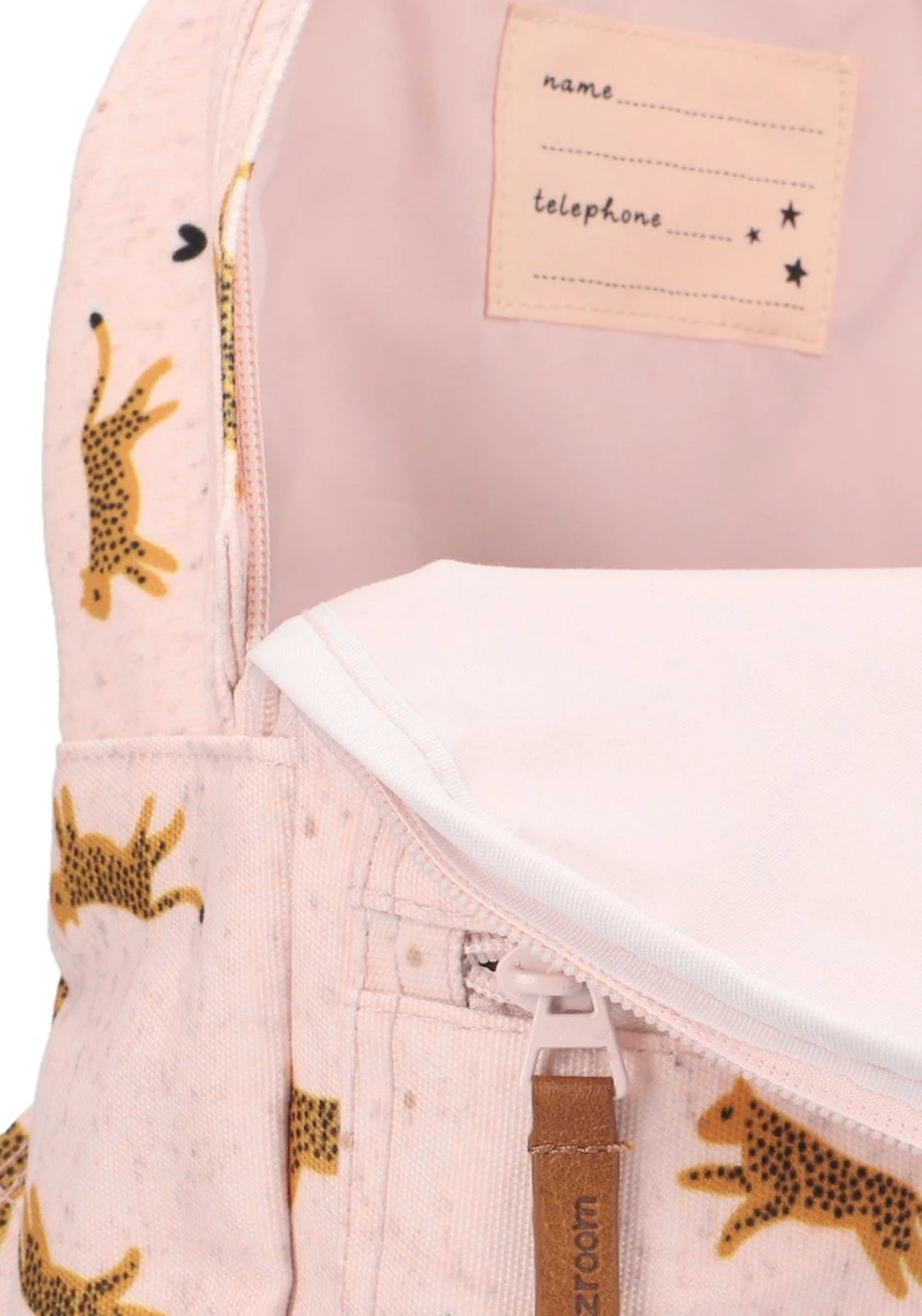 Kidzroom Hug Me - Rugzak - 2 T/m 6 Jaar - Roze - Luipaard 11 Kidzroom Hug Me - Rugzak - 2 T/m 6 Jaar - Roze - Luipaard - Afbeelding 9