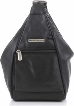 Bear Design Hannie Leren Rugtas - Zwart