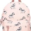 Kidzroom To The Zoo Rugzak 2 T/m 6 Jaar - Roze - Zebra -Tas Kortingswinkel 844x1200 11
