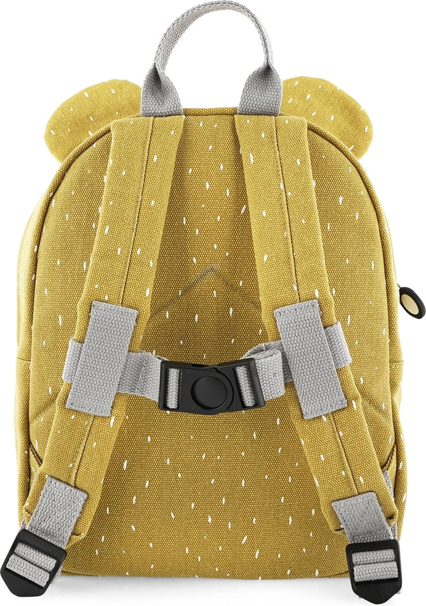 Trixie Kinderrugzak / Rugtas / Schooltas - Backpack - 3 Liter - Katoen - Geel 10 Trixie Kinderrugzak / Rugtas / Schooltas - Backpack - 3 Liter - Katoen - Geel - Afbeelding 8