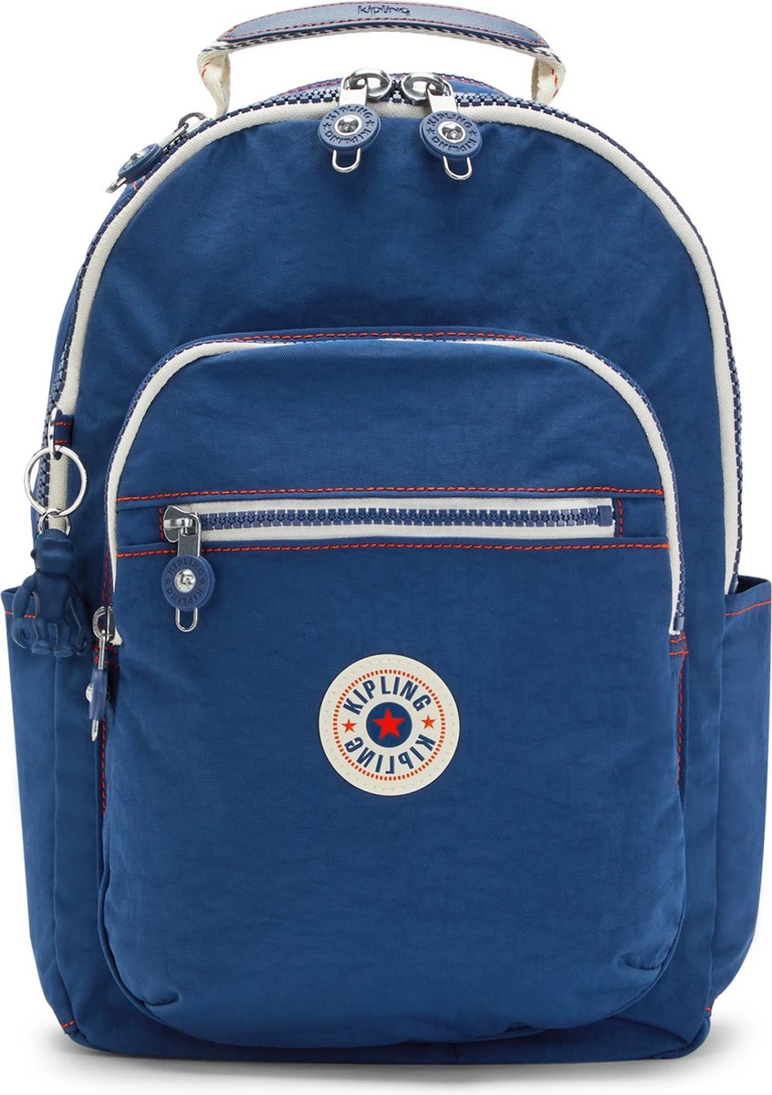 Kipling SEOUL S Rugzak 14L - Admiral Blue Block 3 Kipling SEOUL S Rugzak 14L - Admiral Blue Block
