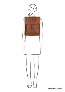 Micmacbags Porto Rugzak - 15 Inch - Bruin -Tas Kortingswinkel 847x1200