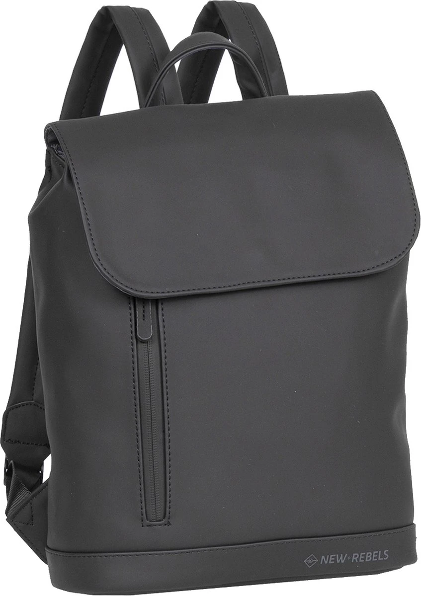 New Rebels® Daley - Rugtas - Zwart - Waterbestendig - 87 - 13L - 25x13x40cm - Rugzak / Backpack 3 New Rebels® Daley - Rugtas - Zwart - Waterbestendig - 87 - 13L - 25x13x40cm - Rugzak / Backpack