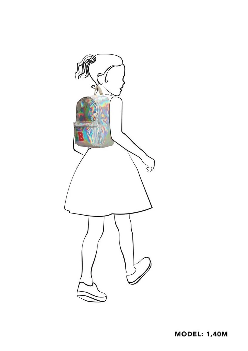 Beagles Original Kinderrugzak - Hologrammic - Multi 5 Beagles Original Kinderrugzak - Hologrammic - Multi - Afbeelding 3