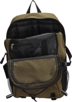 Beagles Originals Outdoor Originals Rugzak 15,6 Inch (34.5x19.4 Cm) - Olijfgroen -Tas Kortingswinkel 848x1200 8