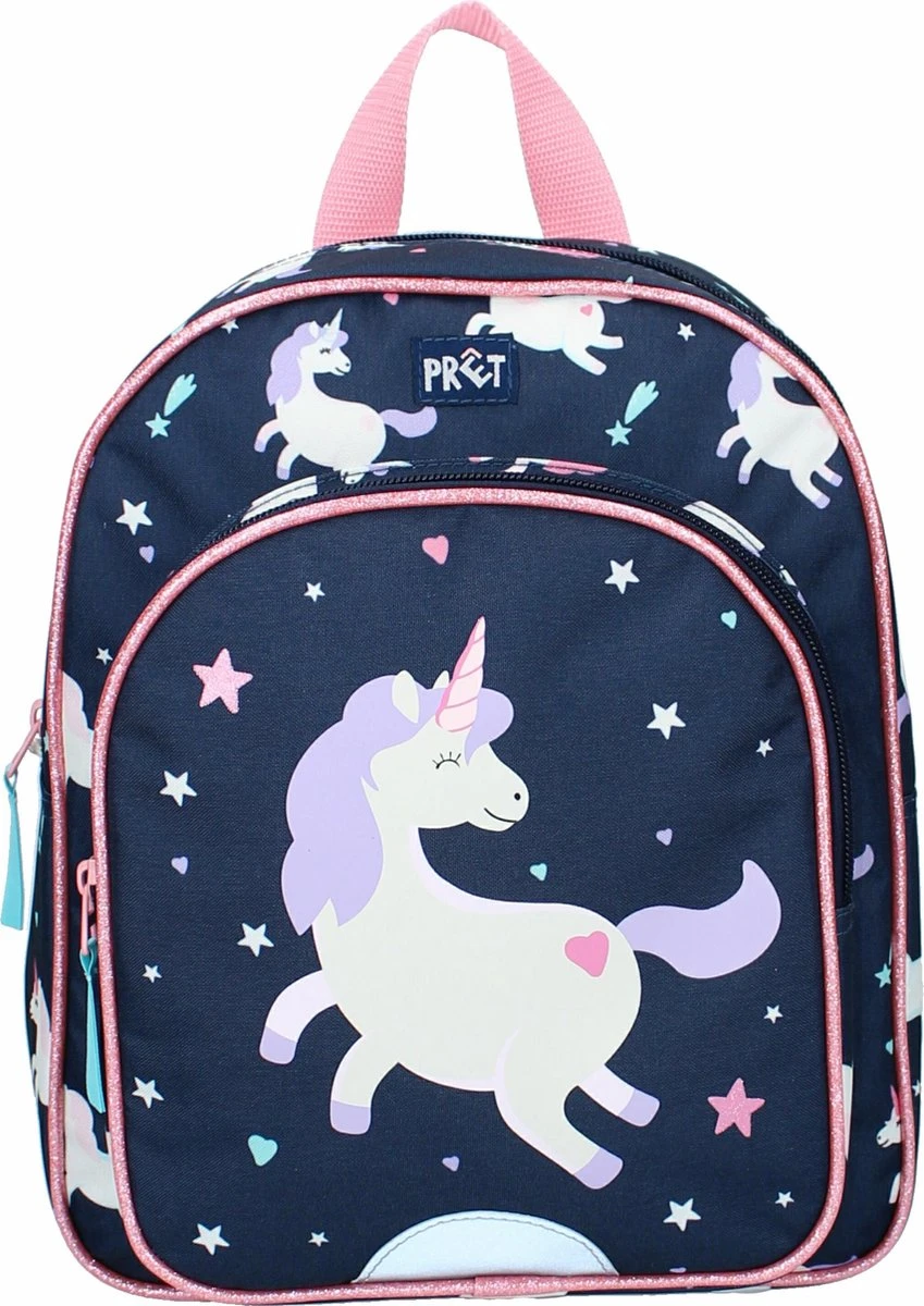 Prêt Rugzak Little Smiles Meisjes 8 L Polyester Blauw/roze 3 Prêt Rugzak Little Smiles Meisjes 8 L Polyester Blauw/roze