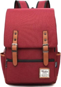 Veran Rugtas - Rugzak - 25 Liter - 15,6" Laptopvak - Boekentas - Vintage - Laptop - School - Boekentas - Rood 7 Veran Rugtas - Rugzak - 25 Liter - 15,6" Laptopvak - Boekentas - Vintage - Laptop - School - Boekentas - Rood -Tas Kortingswinkel 851x1200 5