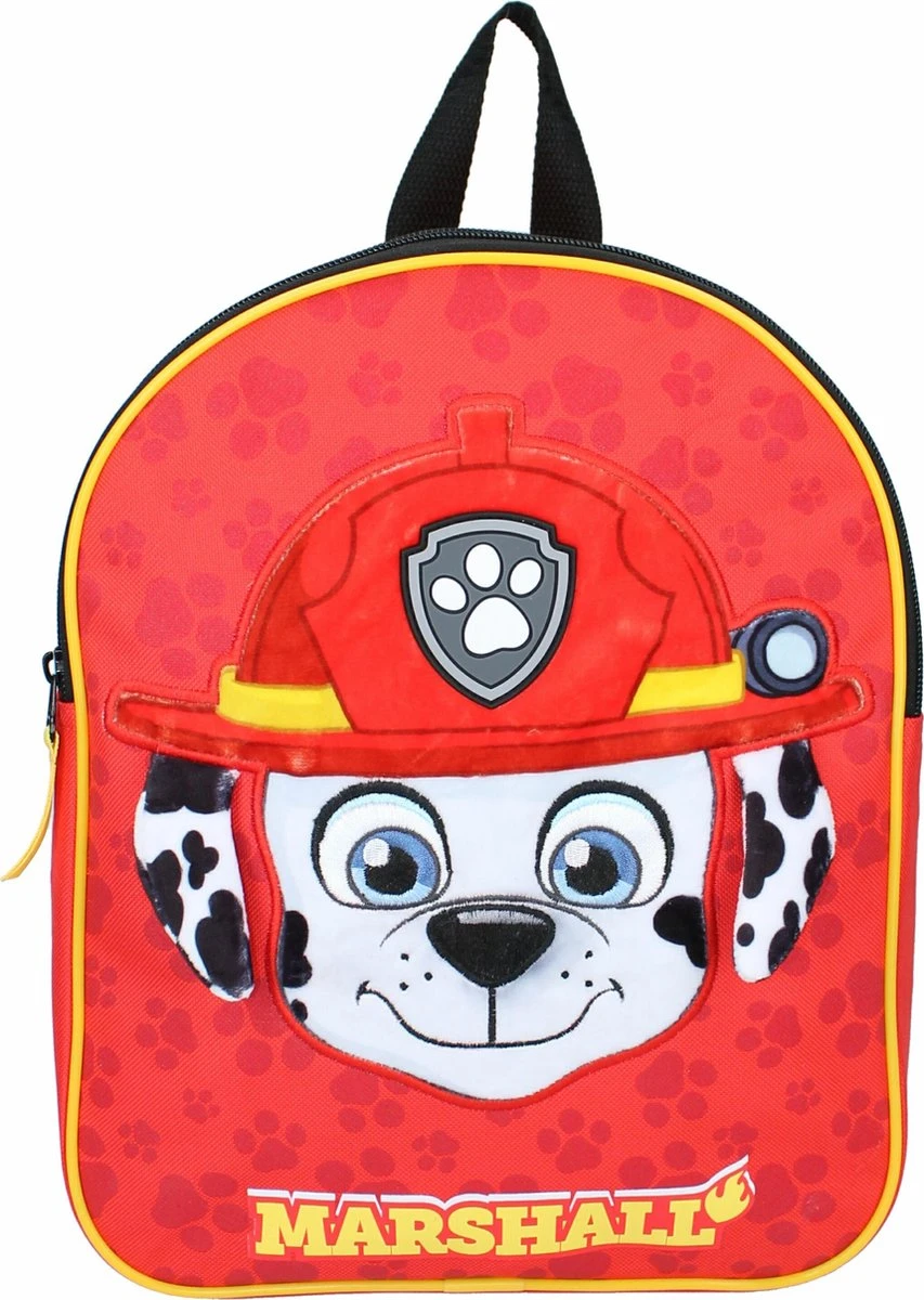 PAW Patrol - Rugzak - 9l - Rood/Zwart 8 PAW Patrol - Rugzak - 9l - Rood/Zwart - Afbeelding 6